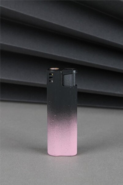 Silvio Monetti Gazlı Özel Tasarım Çakmak Pembe 24SMC060R03