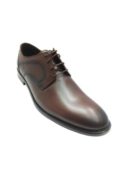 Doğan 2006-24 Ανδρικά παπούτσια Jurdan Lace-Up από γνήσιο δέρμα 45-47