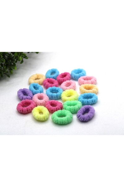 Tezcan Aksesuar Pachet de 20 de catarame din cauciuc pentru prosop gros