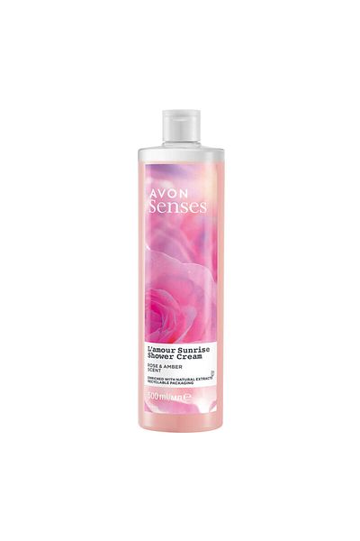AVON جل الاستحمام Senses L’amour Sunrise 500 مل