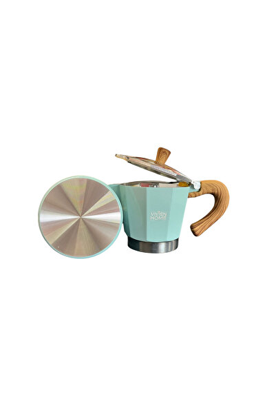 Grossberg Coffee Moka Pot Turkuaz 300 ml 6 Cup