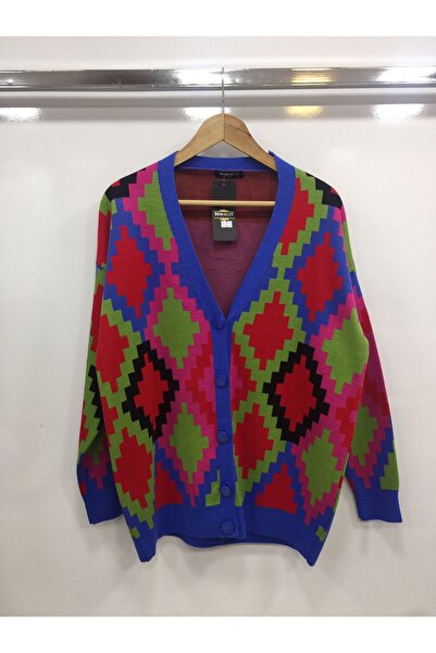 DEMİRLER Kadın Baklava Desen Hırka