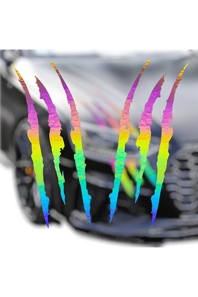 Major Selection Hologram Claw - Folie autocolantă pentru mașină și auto