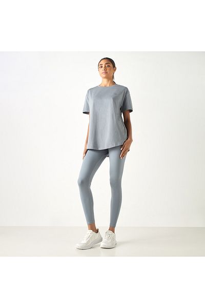 Kappa Logo Print Leggings with Elasticated Waistband