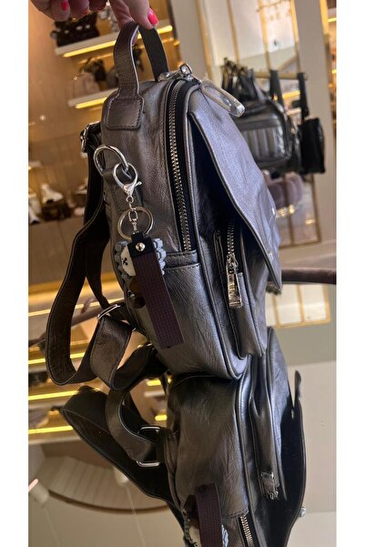 KRISTE BELL İthal Yumuşak Deri Sırt Çantası