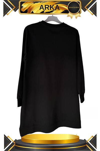 SCA Chain Detailed Crew Neck Tunic