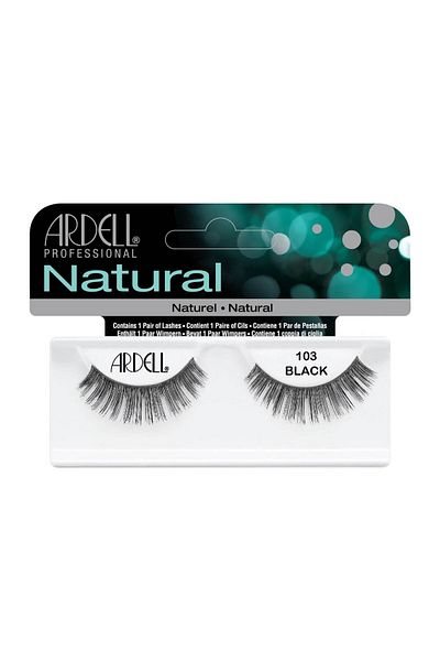Ardell Natural Strip Eyelash | Black #103
