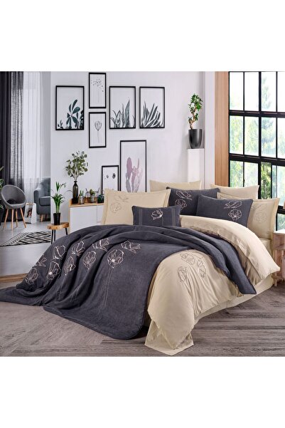 Hobby Novia Çeyiz Seti - Antrasit