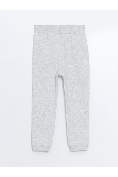 LC Waikiki Thick Basic Girl's Tracksuit Bottom with Elastic Waist