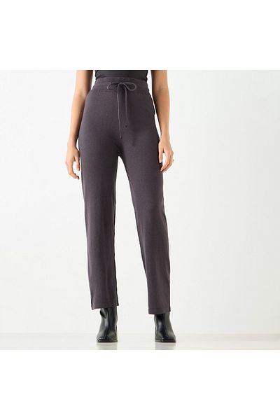 Iconic Solid Leggings with Drawstring Closure