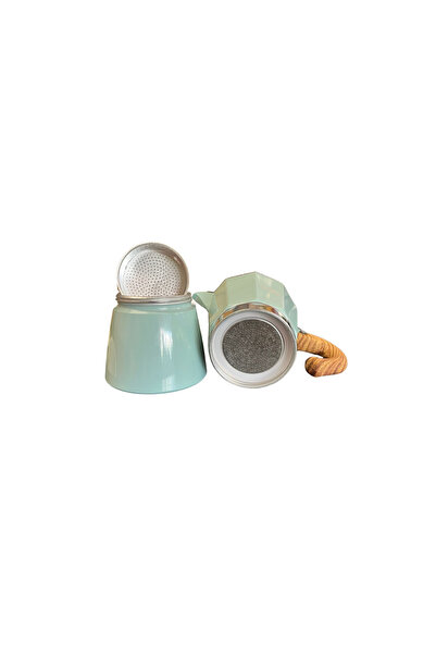 Grossberg Coffee Moka Pot Turkuaz 300 ml 6 Cup