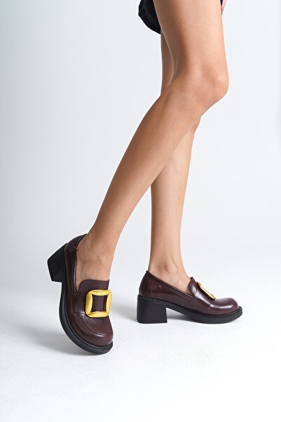 Capone Outfitters Жіночі мокасини з металевою пряжкою