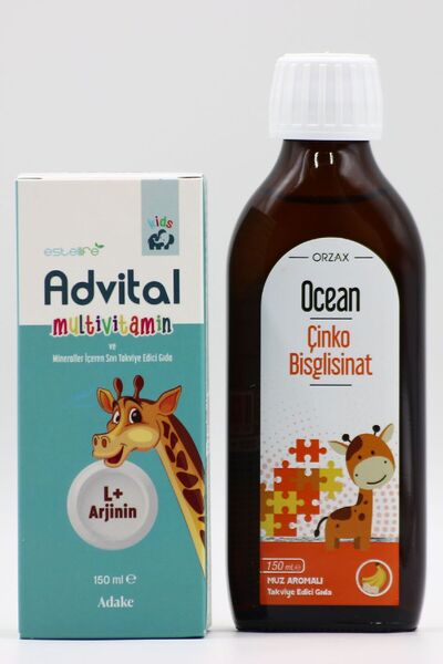 Ocean Advital Multivitamin Şurup ve Ocean Çinko Şurup