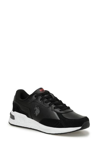 U.S. Polo Assn. 4W Peter Su 4Pr Black Men's Sneaker a 101876725