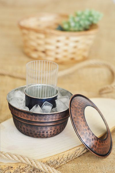Bakır Concept Oxide Colored Copper Driver with Lid