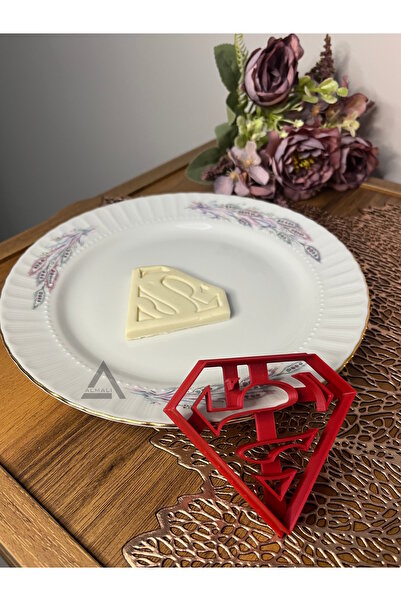 Almalı ALMALI Süperman Kurabiye Kalıbı (Tekli )