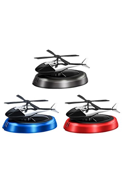 ONE KADO - Güneş Enerjili Helikopter Araba Koku Difüzörü Siyah