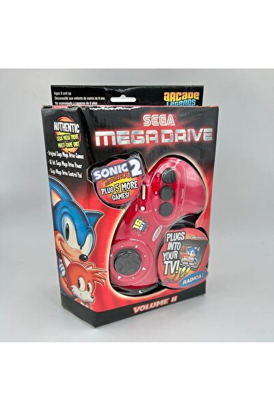 SEGA Orijinal Sega Mega Drive Radica Retro Oyun Konsolu