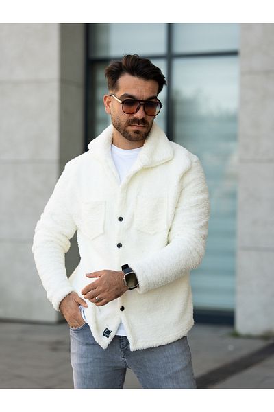 Minharir Λούτρινο Unisex πουκάμισο - Λεπτομέρεια τσέπης