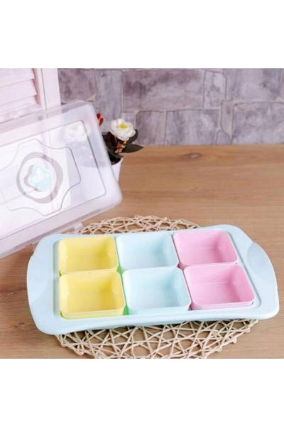 MarDyHome Luxury Breakfast Set with 6 Compartments