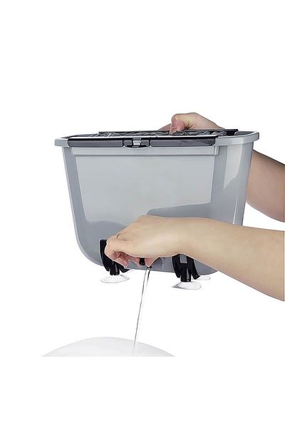Wovna Water-Saving Practical Suction Cup Dishwashing Brush