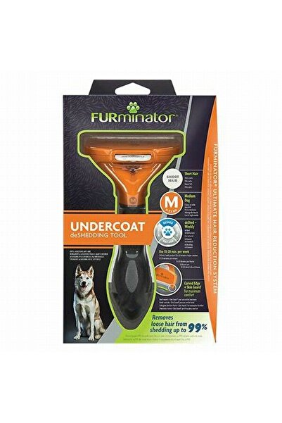 Furminator Short Hair Kısa Tüylü Köpek Tarağı Medium - Petshopundan