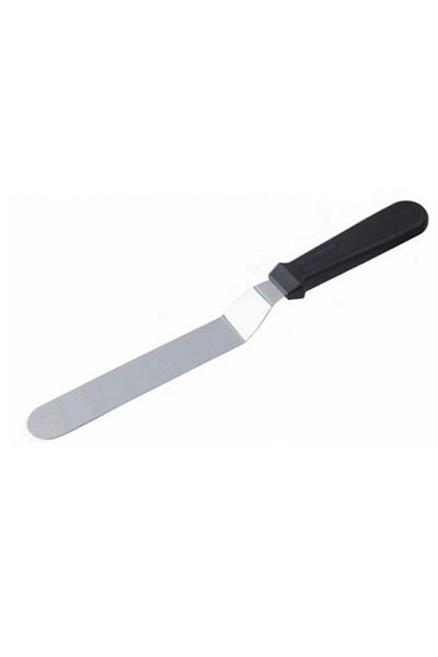 CEKAVE Oblique Cake Plastering Spatula Metal 33 Cm