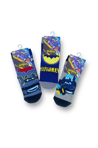 Batwheels جوارب مرخصة للأولاد 3 أزواج 22159