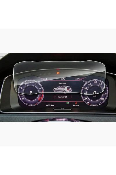 ael-tech Volkswagen Golf 7.5 Digital Instrument Compatible Nano Screen Protector 2017 2019