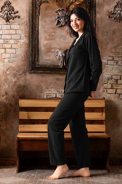 Sude HOMEWEAR ΣΕΤ ΠΙΤΖΑΜΑ ΓΥΝΑΙΚΕΙΑ ΠΟΥΚΑΜΙΣΑ