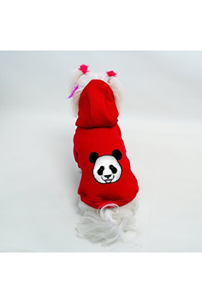 Buddy Store Kedi Ve Köpek Kıyafeti Elbisesi kıyafetleri Sweat - Panda Baskılı...