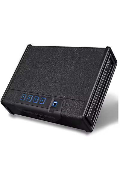 Mühlen MÜHLEN ÇOK AMAÇLI SAAT KASASI ÇELİK KASA PARMAK İZLİ MİNİ KASA ŞİFRELİ KASA ANAHTARLI KSA SECRET KS4