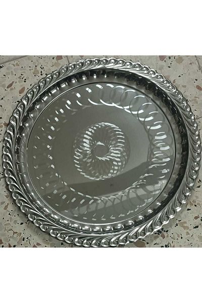 Angoravi Steel Tray Floor Table 47cm