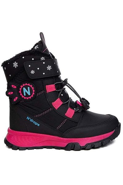 KOCAMANLAR Ndrops-014 Unisex Παιδικές μπότες χιονιού - Μάλλινες, Φούξια