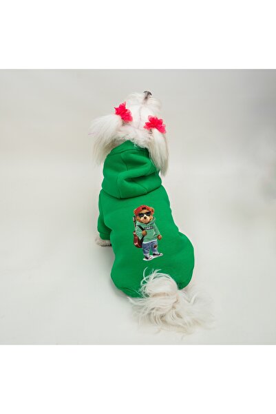 Buddy Store Kedi Ve Köpek Kıyafeti Elbiseleri Kıyafetleri Sweat - Ayıcık Bask...