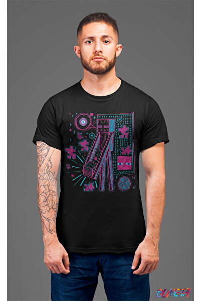 Bumeta Minecraft Enderman Karakter Oyun Game Unisex Tişört T-Shirt