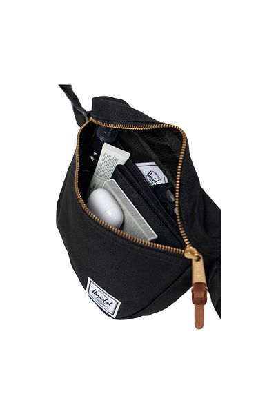 herschel Settlement Unisex Black Waist Bag Unisex Waist Bag 11409