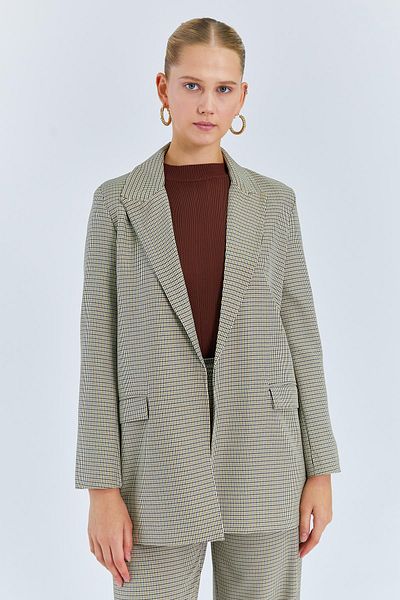 Mixray 4580 Model Mink Blazer Femei Jachetă Pitikare