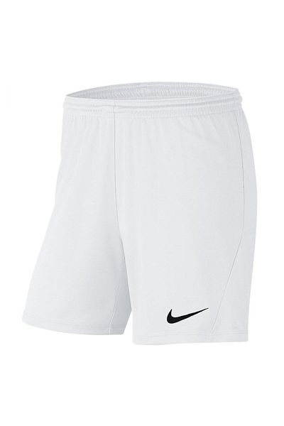 Nike Pantaloni scurți de fotbal pentru femei Dri-Fit alb - Park III BV6860-100