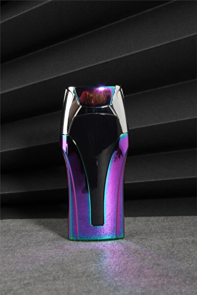 Silvio Monetti Mor Renk Dokunmatik Kapaklı Şarjlı Çakmak 24csm22110r02