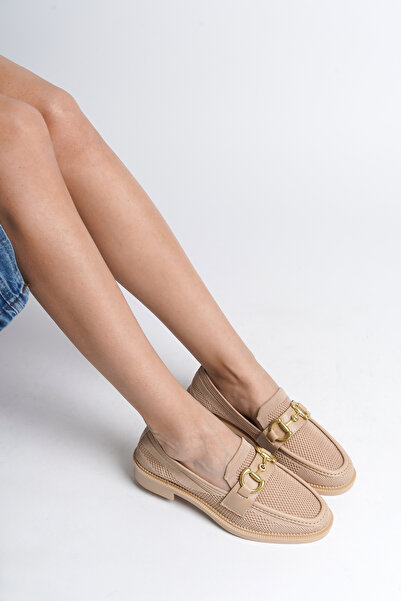 Capone Outfitters Дамски мокасини с метална катарама