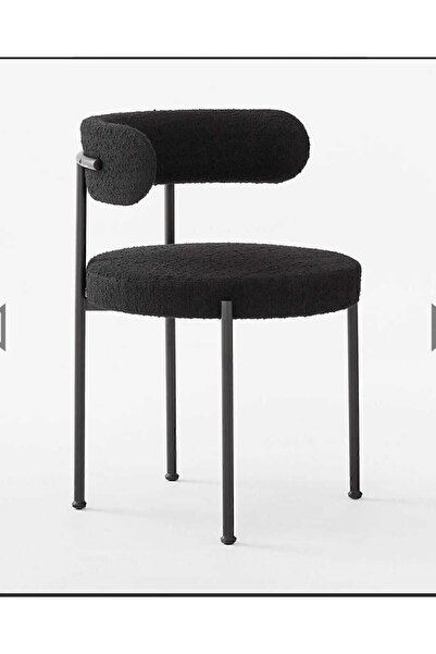 Kaktüs Avm 4'lü Teddy Mutfak Sandalyesi 4 Sandalye 1 Adet 90 X 90 Masa 4 1 Takım Pufuduk Teddy Kumaş