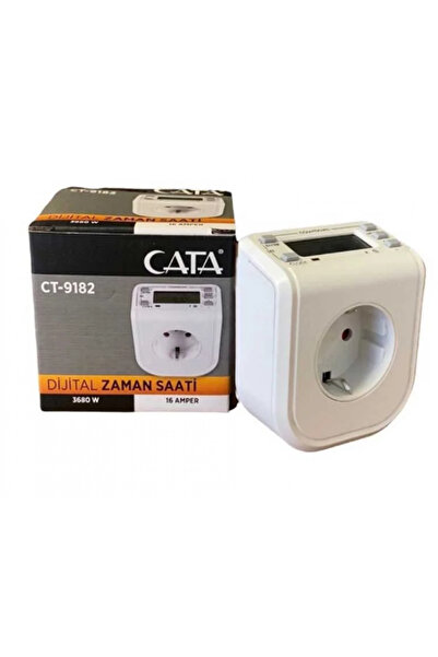 Cata Zaman Ayarlı Priz 9182