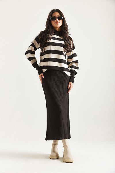 İKLİM LİFE Striped Knitwear Set
