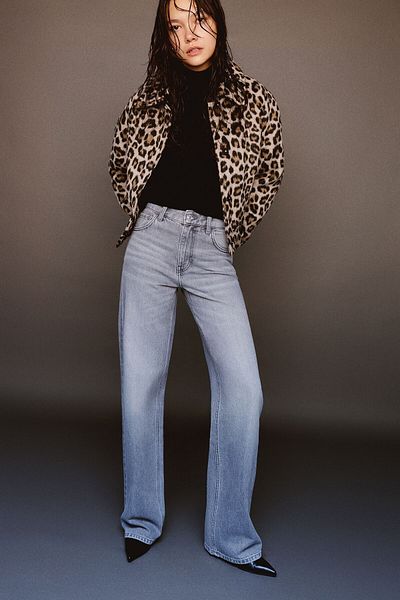 Bershka Wide-leg ’90s jeans