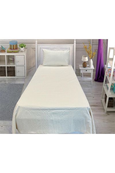 Zorluteks Single Duvet Cover Set 100% Cotton Fabric 2 Pieces Without Sheets
