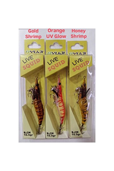 RYUJI Live Squid Kalamar Zokası 9 CM 10,5 GR