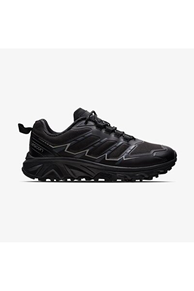 Lescon Men's Armor Waterproof Trekking Sports Shoes - Black - 40