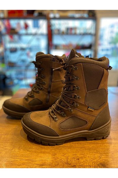 Outdoor One Tactical Dry-tex Αδιάβροχες Στρατιωτικές Μπότες Καφέ Νο: 43