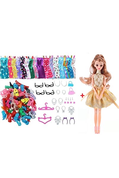 marimari 43 Parça Oyuncak Bebek Aksesuarları ve 3d Gözler Hareket EderBebek  ...